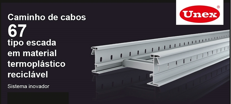 Caminho de Cabos 67 Isolante Tipo Escada da UNEX