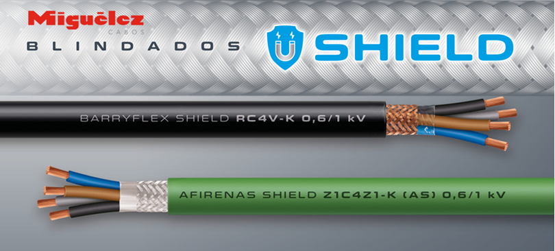 SHIELD - Proteção eficaz contra interferências em cabos elétricos da Miguélez