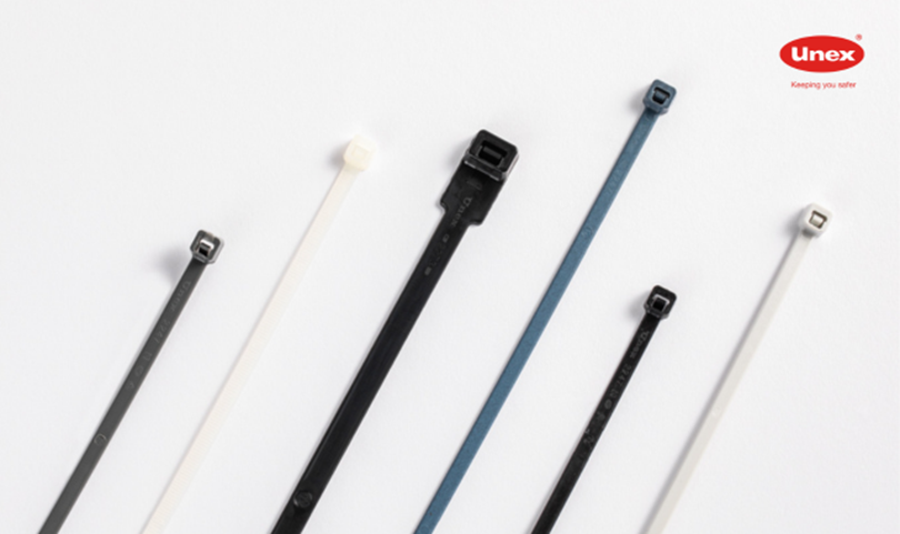 Abraçadeiras UNEX para todos os tipos de ambientes e instalações