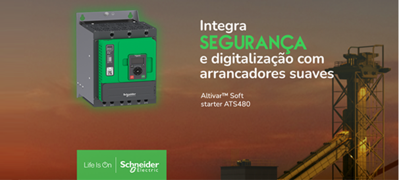 Novo arrancador Altivar ATS480 da Schneider Electric